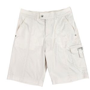 Bogner Women's Cream Sand Cotton Blend Golf Shorts 4